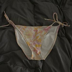 floral Bathing suit bottoms